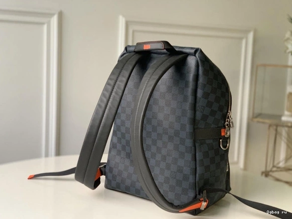 RACE DAMIER Louis DISCOVERY PM BACKPACK COBALT Vuitton 0707